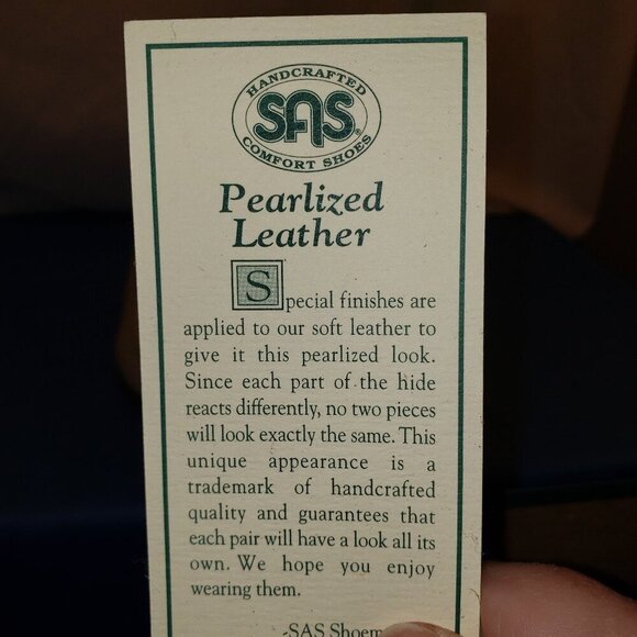 SAS Women's Tripad Comfort Slip-On Loafer, White Pearlized Leather, 6 M - Picture 9 of 9